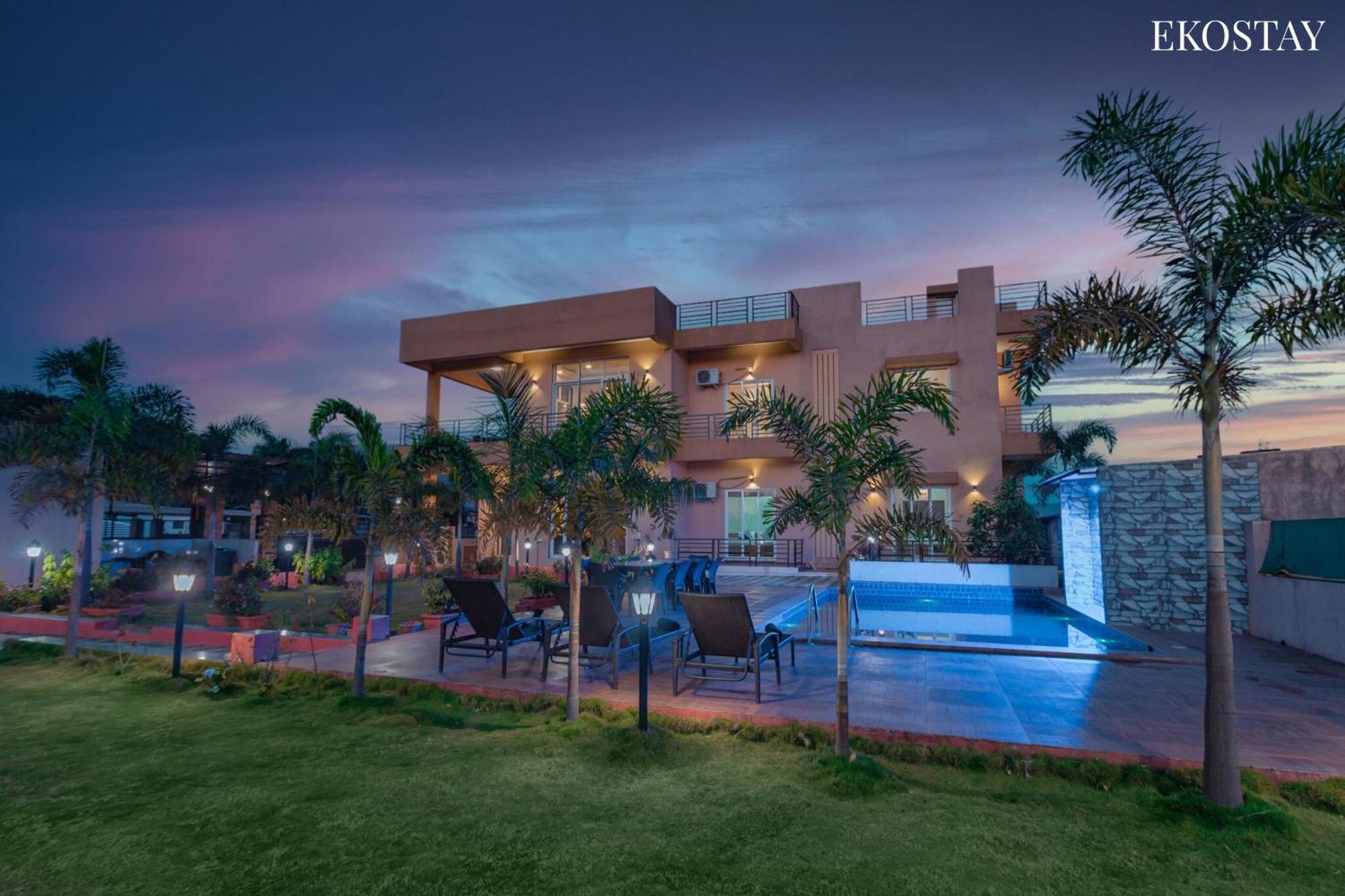 Eko Stay - Octagon Farms Villa Lonavala Esterno foto
